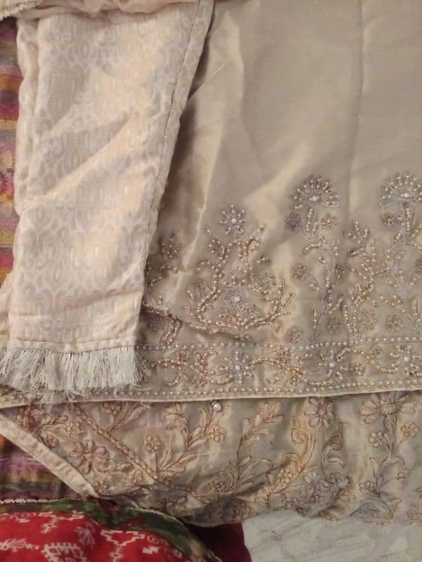 radimade dress with hand work with masori fabric need for urgent sale 1