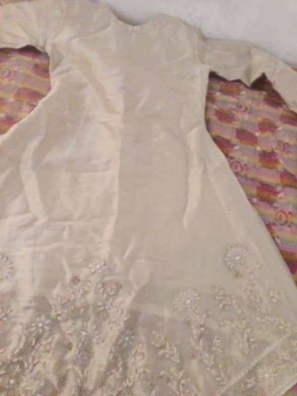 radimade dress with hand work with masori fabric need for urgent sale 3