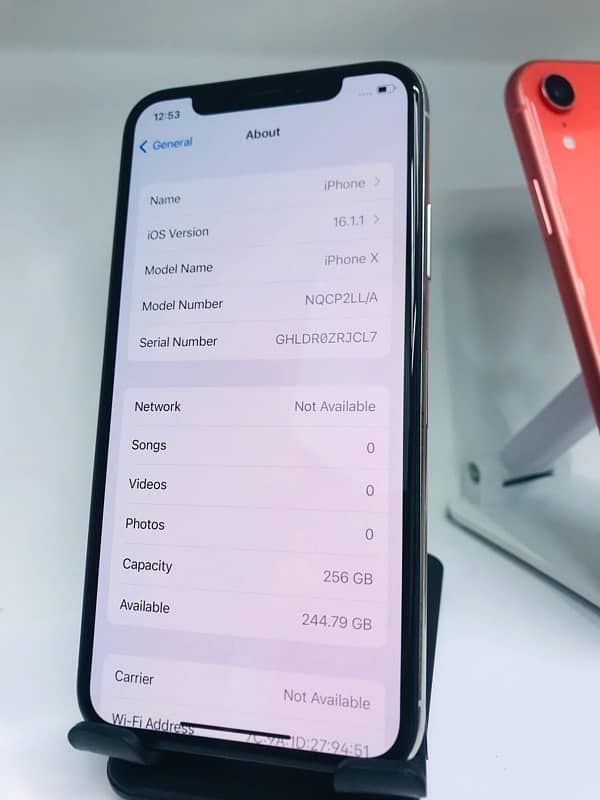 iPhone X 256gb non pta sim working 1