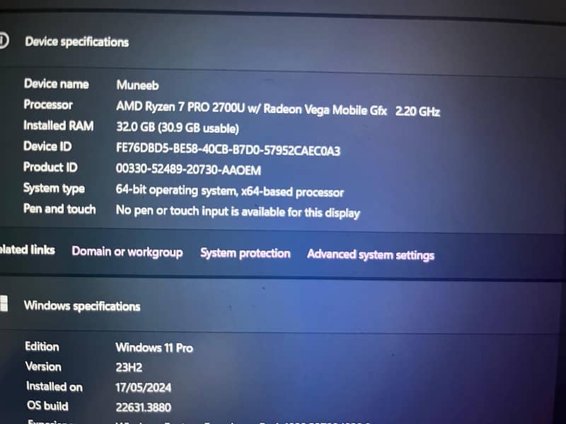 Ryzen 7 pro 2600 745-G5 2