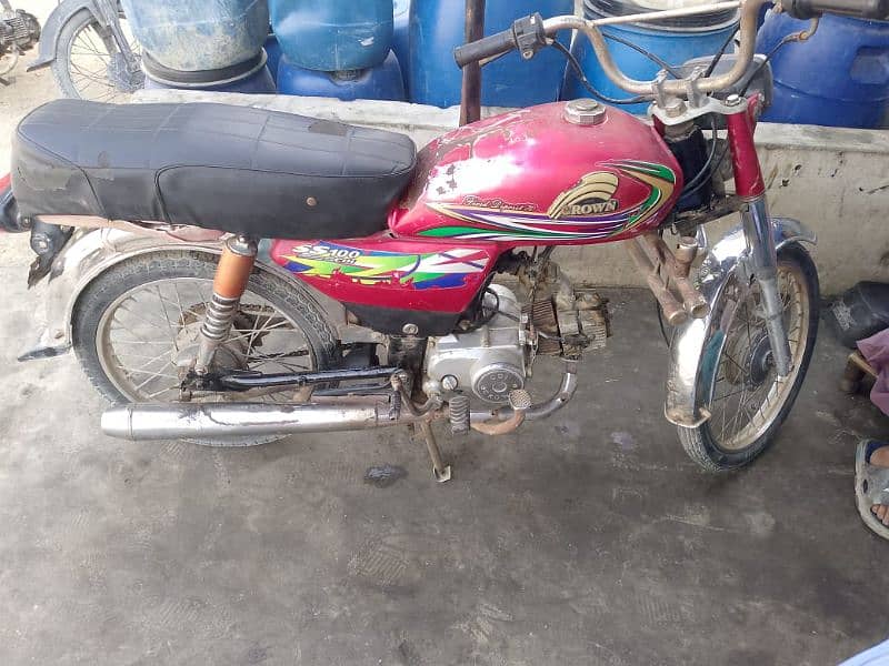 crown bike 70cc 1