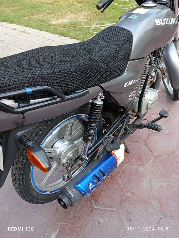 Suzuki GD 110 bike for sale new condition second owner 4