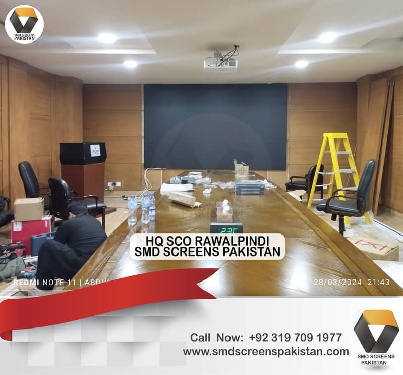 Conference Room SMD Screen | SMD Screen  | P2.5 Indoor SMD |Video wall 2