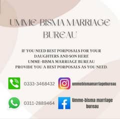 Umme bisma Marriage bureau