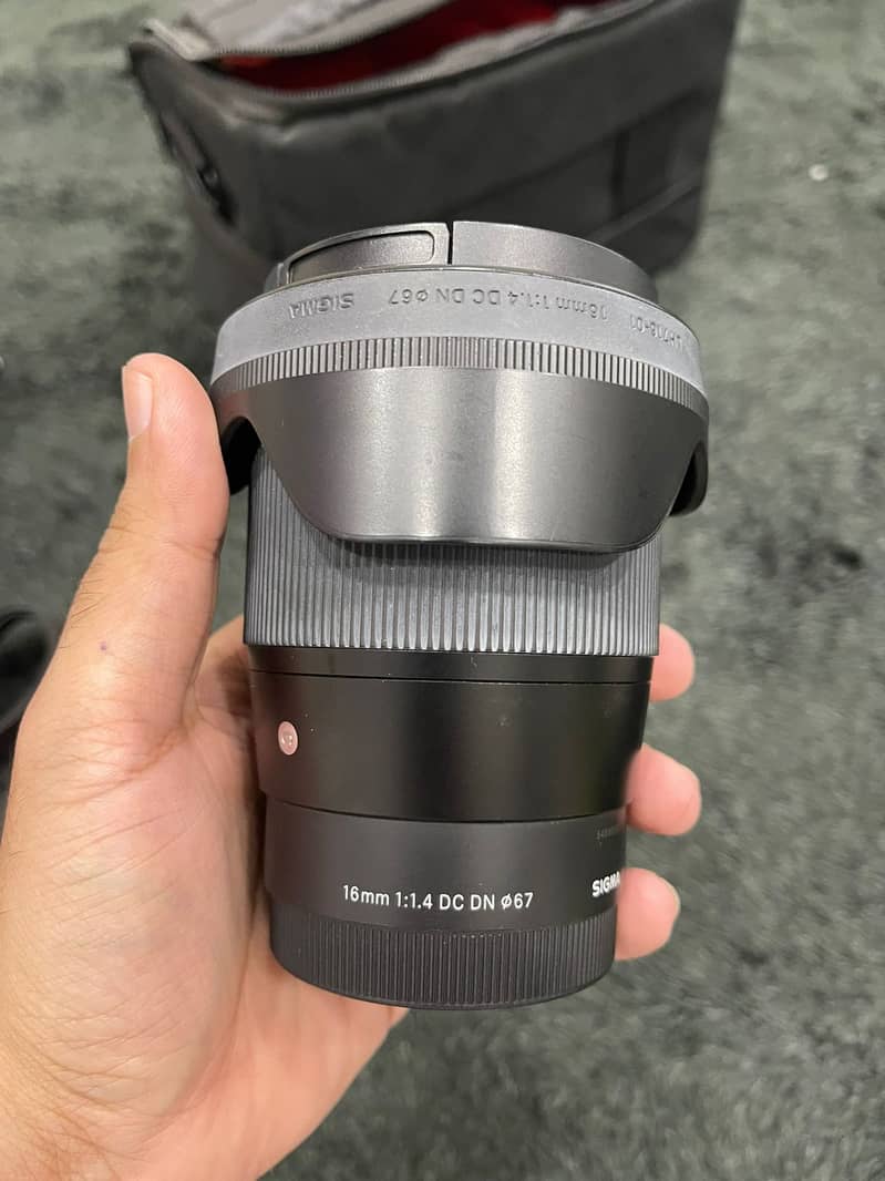 Sigma 16mm f1.4 DC DN For e mount 2