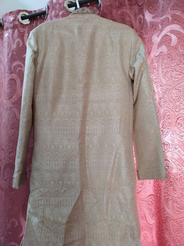 New Sherwani only 2 times used with khusa and kula 8