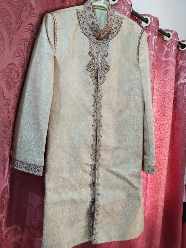 New Sherwani only 2 times used with khusa and kula 10