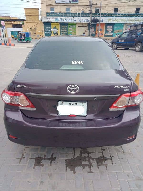 Toyota Corolla XLI 2013 0