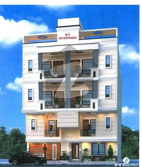 Booking Available  In PECHS Block 2 Upper Portion Sized 100 Square Yards For Sale 4