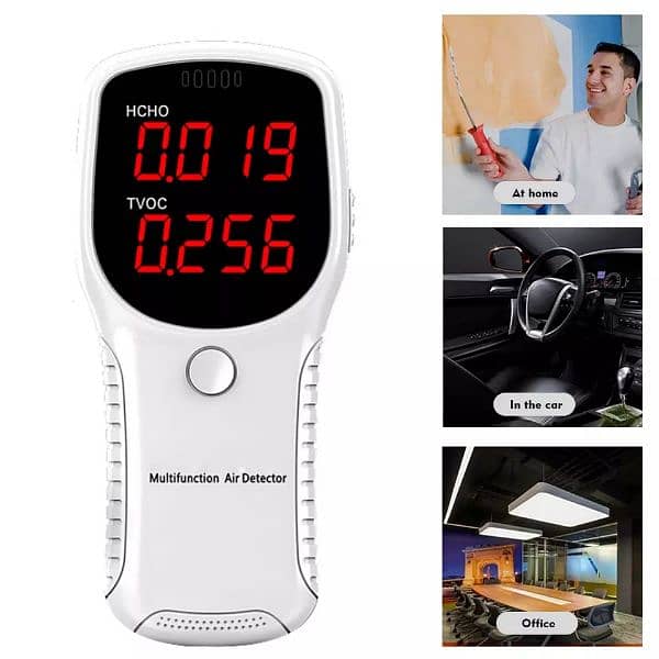 Digital Air Quality meter AQI sports Detector Dioxide CO2 SMOG Test 4