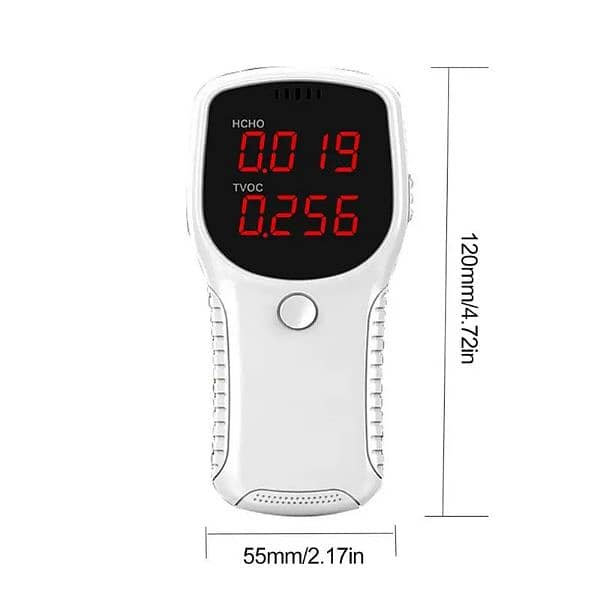 Digital Air Quality meter AQI sports Detector Dioxide CO2 SMOG Test 5