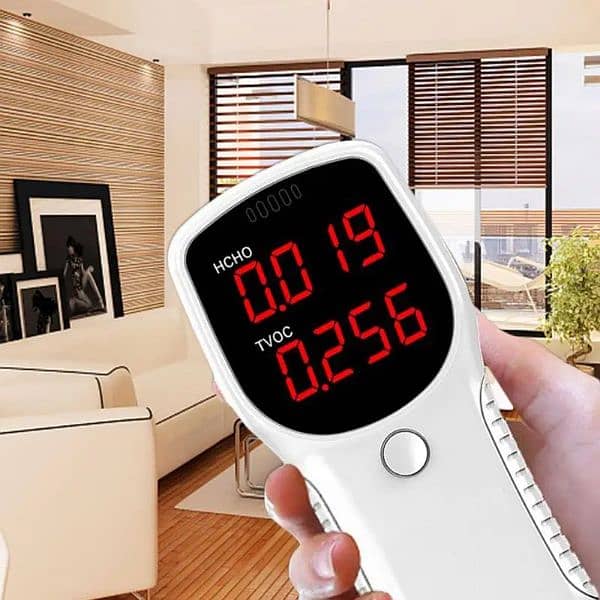 Digital Air Quality meter AQI sports Detector Dioxide CO2 SMOG Test 12