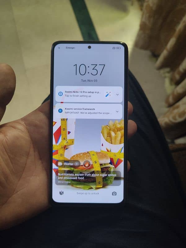 redmi note 10 pro 8/128 urgent selle 6