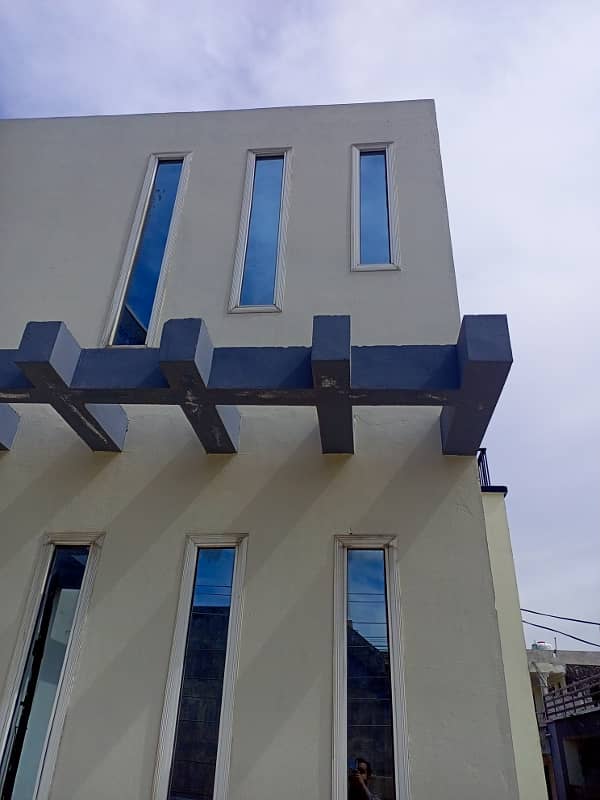 Brand new double story house for sale prime location umer block solar system available 4