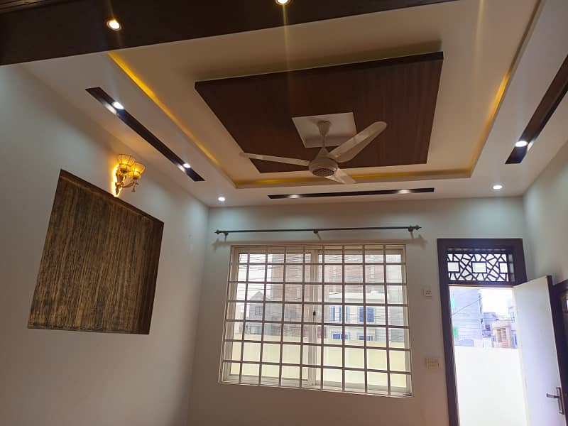 Brand new double story house for sale prime location umer block solar system available 24