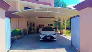 Car parking shade | Wall mounted | Canopy | Pvc tensile parking