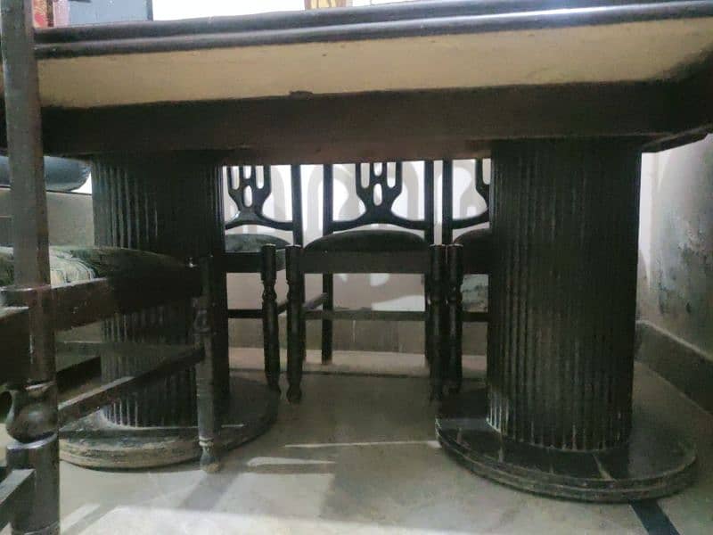 Dinning table with chairs 1