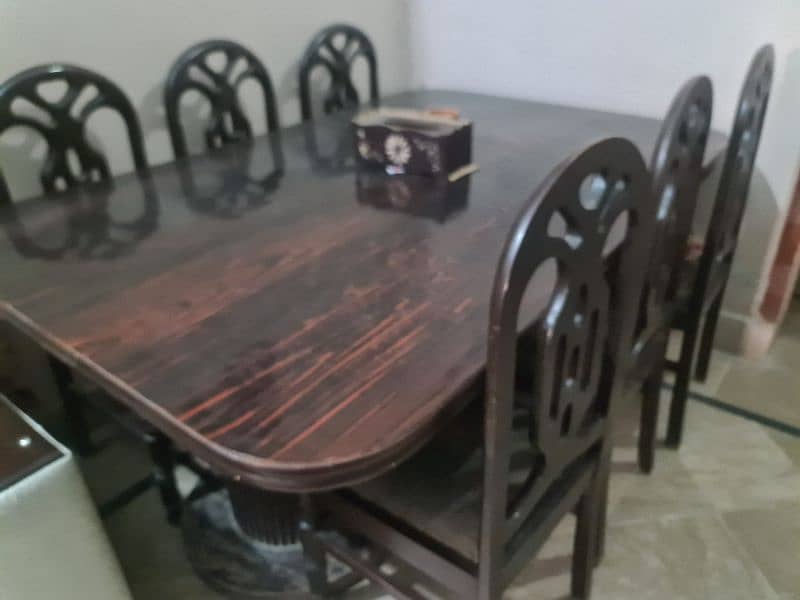 Dinning table with chairs 2