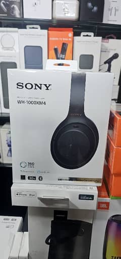 Sony WH-1000XM4 wireless Noise Canceling Bluetooth Headphones Black