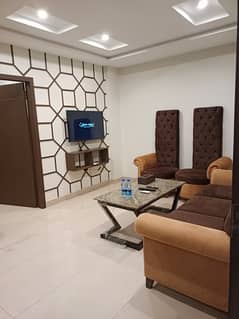 Charming 1-Bed Luxury Fully Furnished Apartment for Sale in Bahria Town, Lahore 0