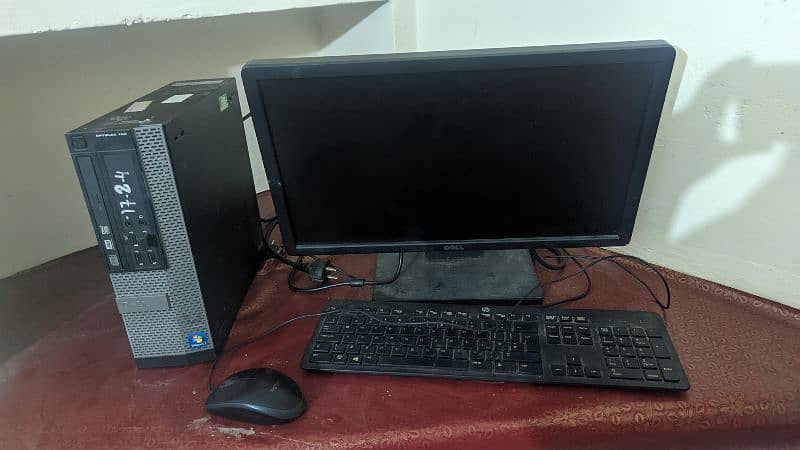 computer led  CPU and keyboard or mouse sell 2