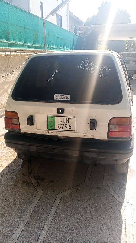 Suzuki Mehran VX 1992 3