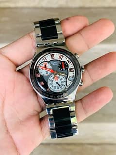 Swatch Swiss Made Original Chronograph Watch 41mm Dial 9/10 Condition