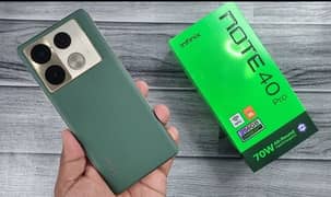 Infinix Note 40 pro 12+12GB 256GB Dual Sim PTA APPROVED