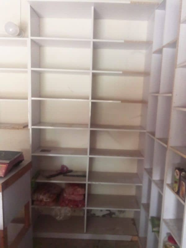 urgent sale  karyana store furniture 5