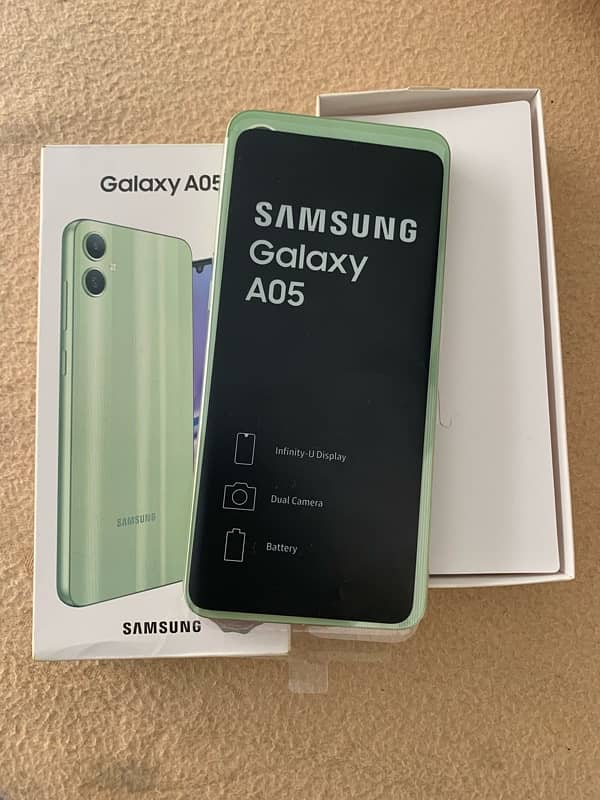 Samsung a05 box pack gb 4/128 1