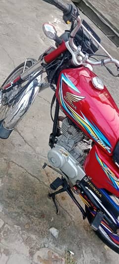 Honda 125 nbr 2018 model total original bike