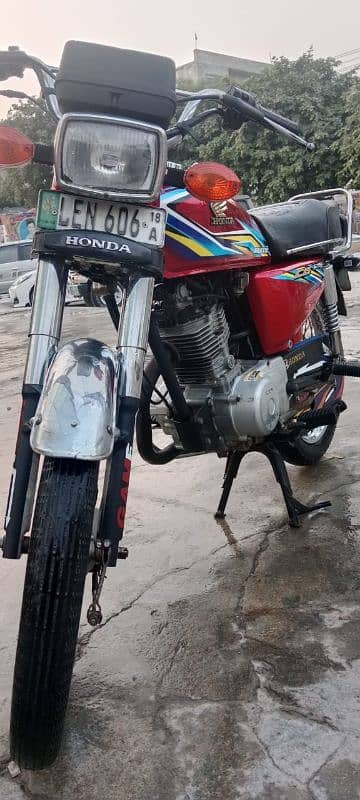 Honda 125 nbr 2018 model total original bike 4