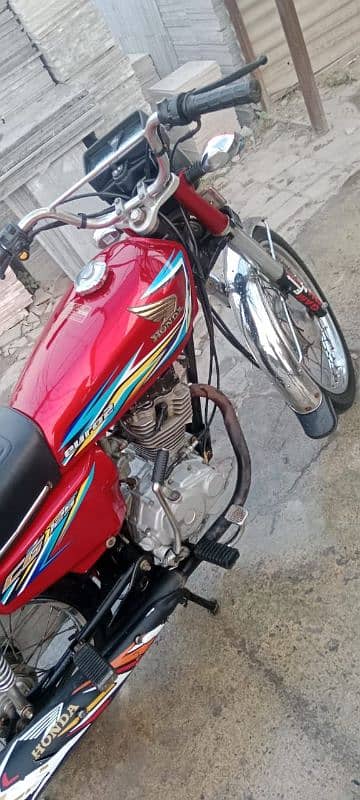 Honda 125 nbr 2018 model total original bike 6