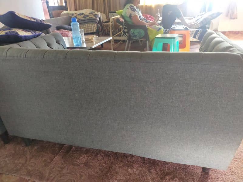 7 seater sofa set excellent condition 4