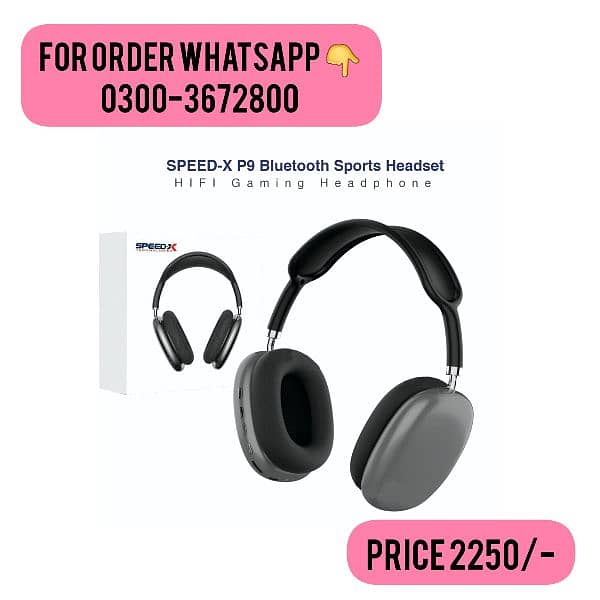 NIA Q6 BLUETOOTH WIRELESS HEADPHONE 1