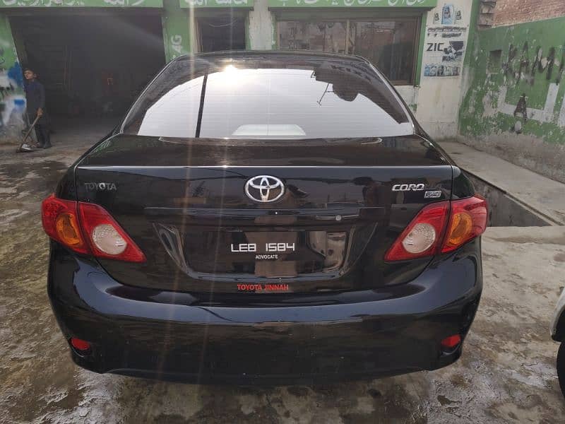 Toyota Corolla XLI 2009 5