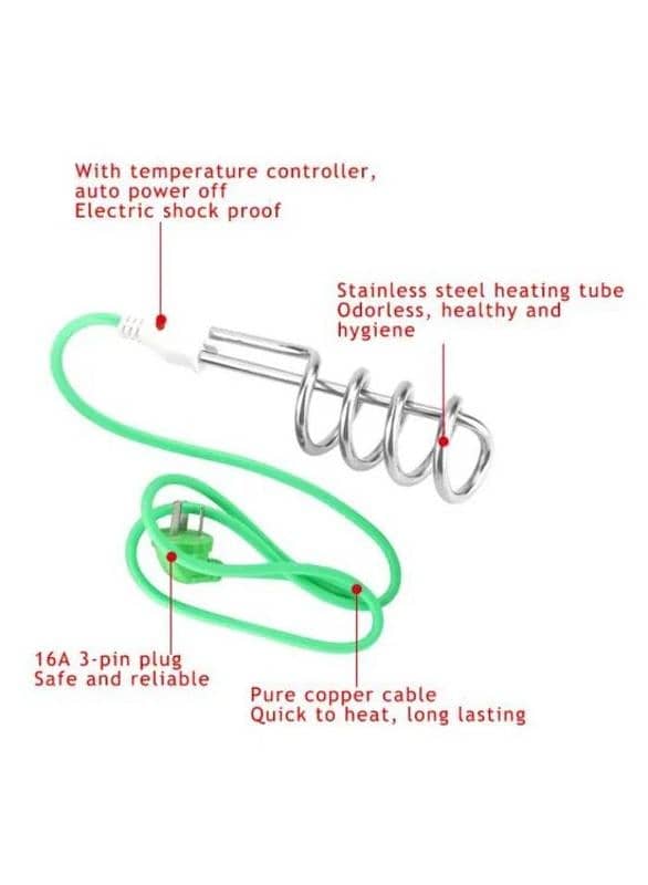 electric water heating rod 1500 watts 0