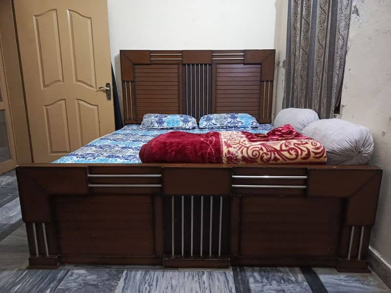 Double Bed without Mattress 1