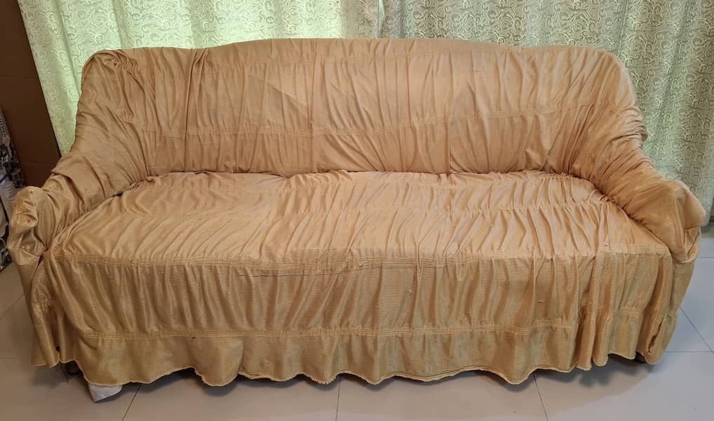 Sofa Set 3+2+1+1 with free covers 5