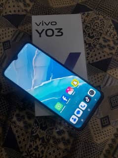 Vivo y03 Ram4 storage 64 Good condition 10by 10