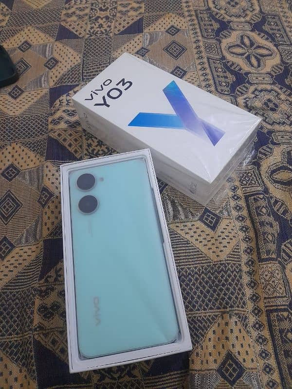 Vivo y03 Ram4 storage 64 Good condition 10by 10 3