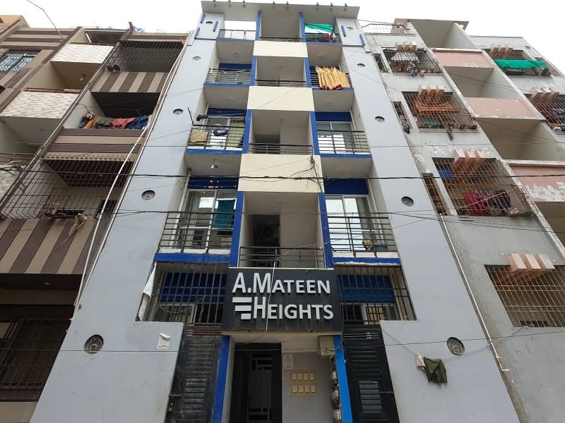 A. Mateen Height Flat Of 450 Square Feet In Korangi - Sector 31-G 0