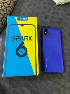 tecno spark 6 Go 3 64 with box all okay urgent sale need cash