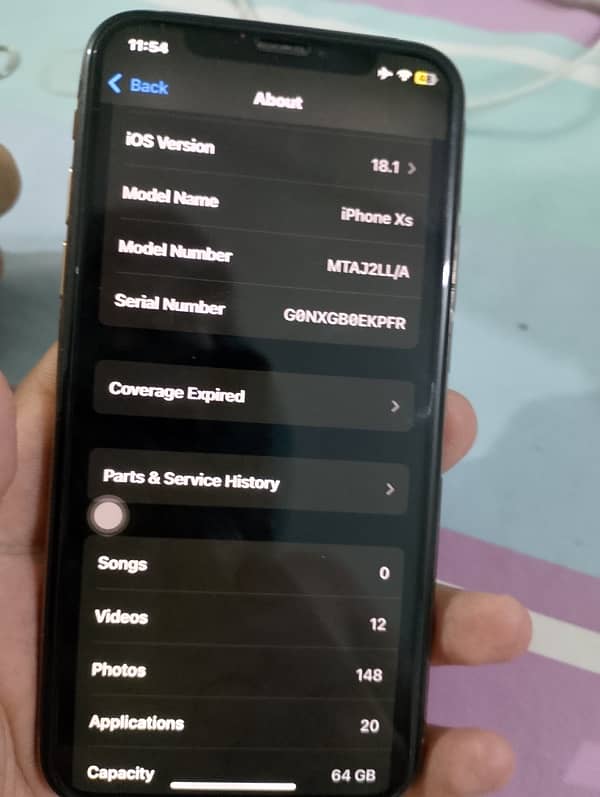 iPhone XS urgent sale 8