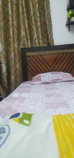 2 Solid Wood Bed in Excellent Condition