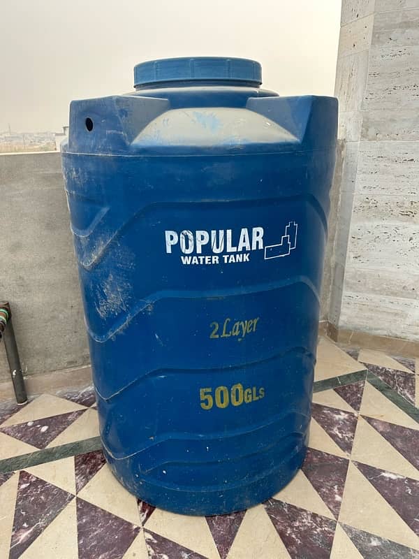 water tank 500 under size 0