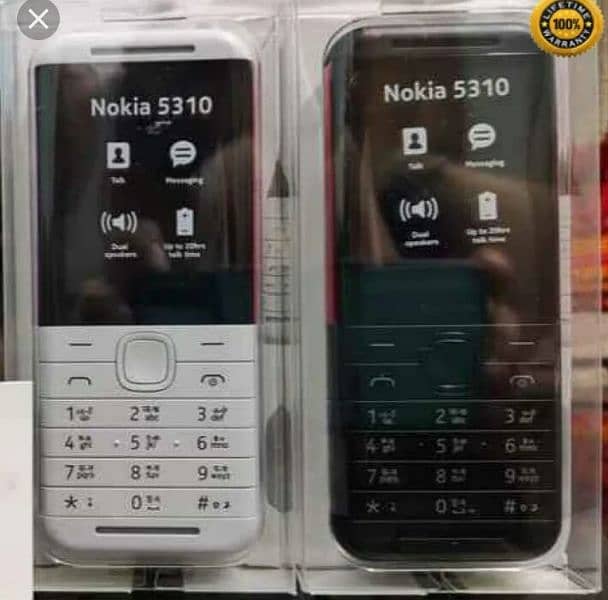 Nokia 5310 dual sim box pack pta prove 5