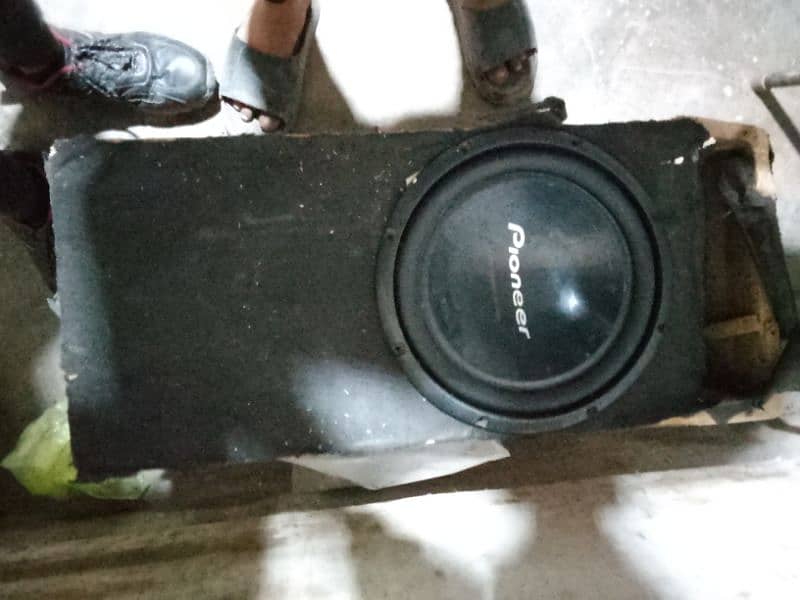 pioneer woofar d4 orgenal condition 1