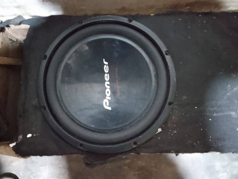 pioneer woofar d4 orgenal condition 2