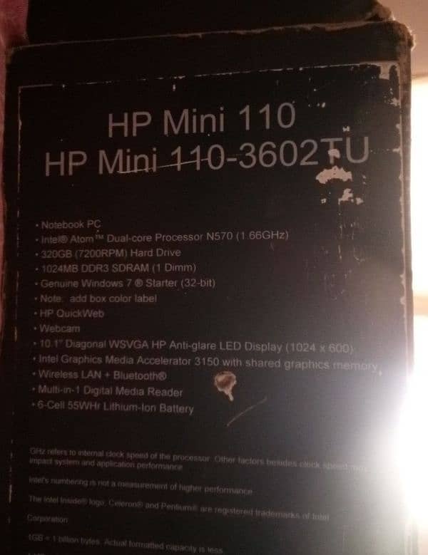 HP Mini Laptop (Refurbished) 3